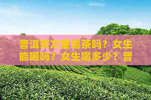 普洱茶方便喝茶吗？女生能喝吗？女生喝多少？普洱茶适不适合女生喝？