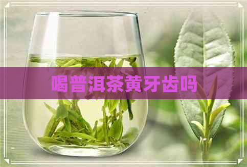 喝普洱茶黄牙齿吗