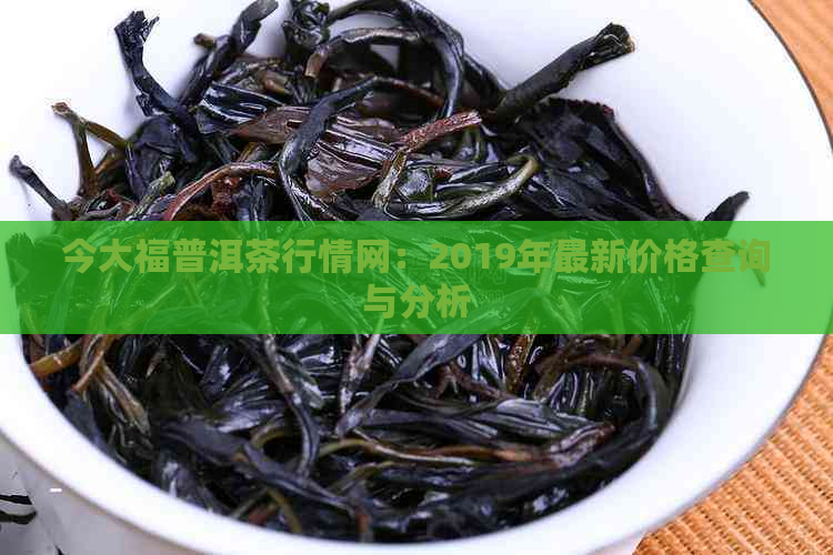 今大福普洱茶行情网：2019年最新价格查询与分析