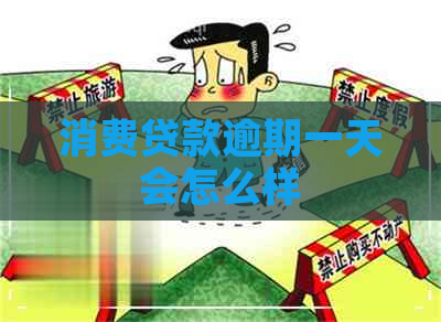 消费贷款逾期一天会怎么样