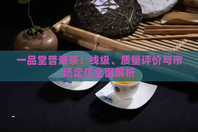 一品堂普洱茶：线级、质量评价与市场定位全面解析