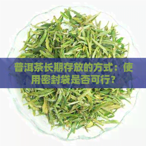 普洱茶长期存放的方式：使用密封袋是否可行？