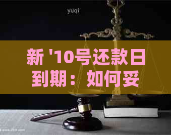 新 '10号还款日到期：如何妥善安排资金以避免逾期'