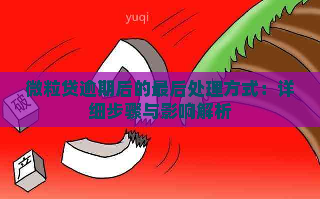 微粒贷逾期后的最后处理方式：详细步骤与影响解析