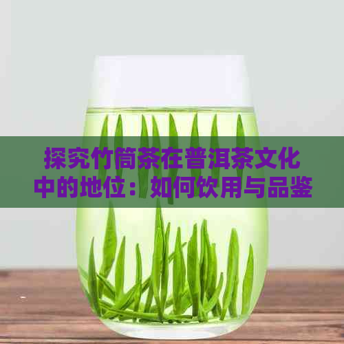 探究竹筒茶在普洱茶文化中的地位：如何饮用与品鉴