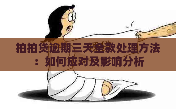 逾期三天全款处理方法：如何应对及影响分析