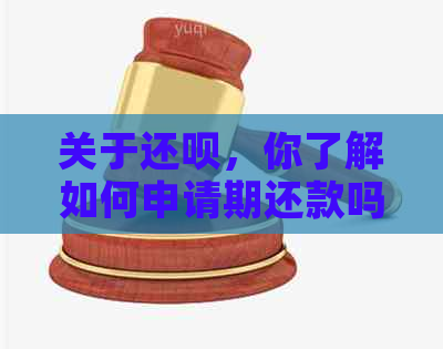 关于还呗，你了解如何申请期还款吗？