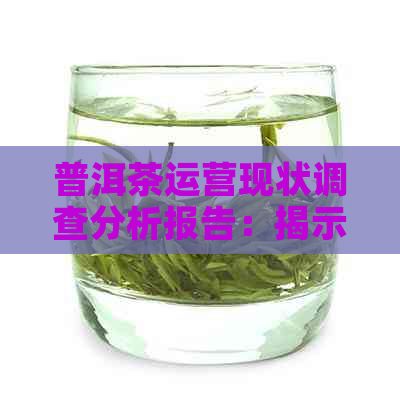 普洱茶运营现状调查分析报告：揭示普洱茶销售现状及问题