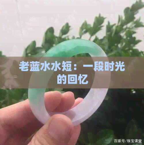 老蓝水水短：一段时光的回忆