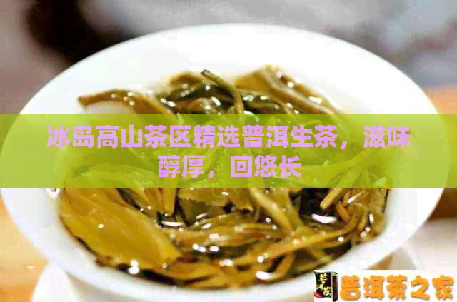 冰岛高山茶区精选普洱生茶，滋味醇厚，回悠长