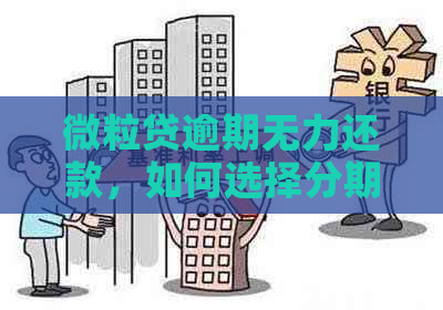 微粒贷逾期无力还款，如何选择分期付款方案避免支付高额利息？