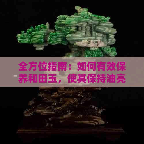 全方位指南：如何有效保养和田玉，使其保持油亮光泽