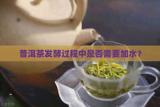 普洱茶发酵过程中是否需要加水？