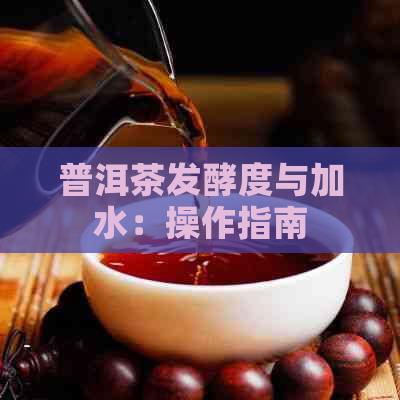 普洱茶发酵度与加水：操作指南