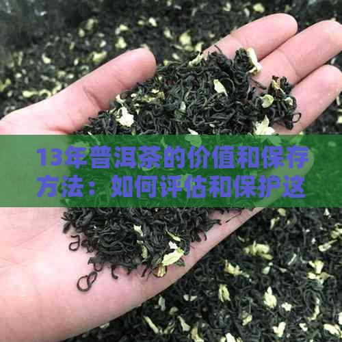 13年普洱茶的价值和保存方法：如何评估和保护这珍稀的陈年茶叶？