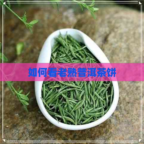 如何看老熟普洱茶饼