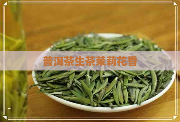 普洱茶生茶茉莉花香