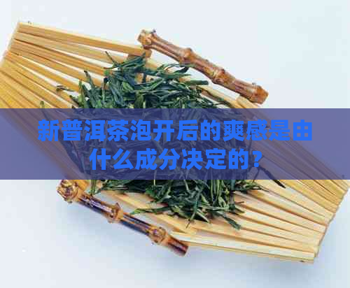 新普洱茶泡开后的爽感是由什么成分决定的？