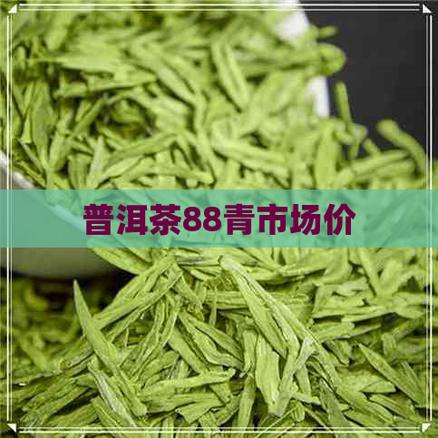 普洱茶88青市场价