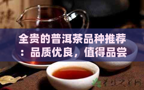 全贵的普洱茶品种推荐：品质优良，值得品尝！知名介绍！