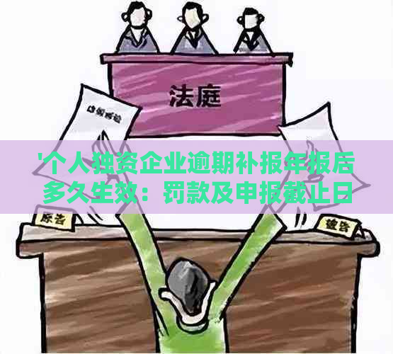 '个人独资企业逾期补报年报后多久生效：罚款及申报截止日期全解析'