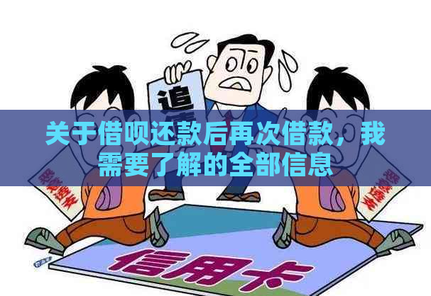 关于借呗还款后再次借款，我需要了解的全部信息