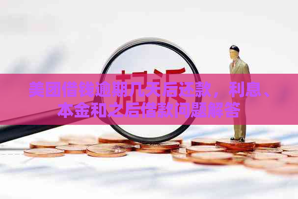 美团借钱逾期几天后还款，利息、本金和之后借款问题解答