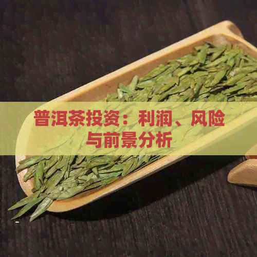 普洱茶投资：利润、风险与前景分析