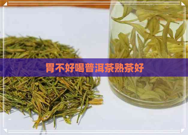 胃不好喝普洱茶熟茶好