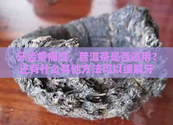 牙齿疼痛时，普洱茶是否适用？还有什么其他方法可以缓解牙痛？