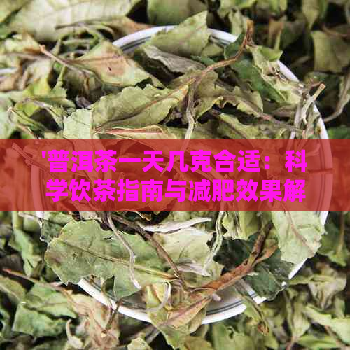 '普洱茶一天几克合适：科学饮茶指南与减肥效果解析'