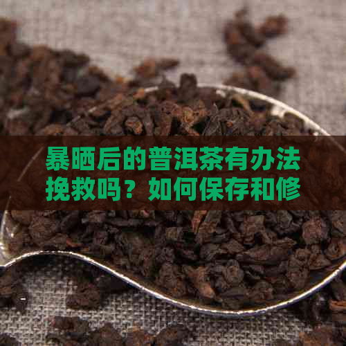 暴晒后的普洱茶有办法挽救吗？如何保存和修复？