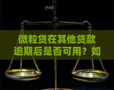 微粒贷在其他贷款逾期后是否可用？如何解决逾期影响？