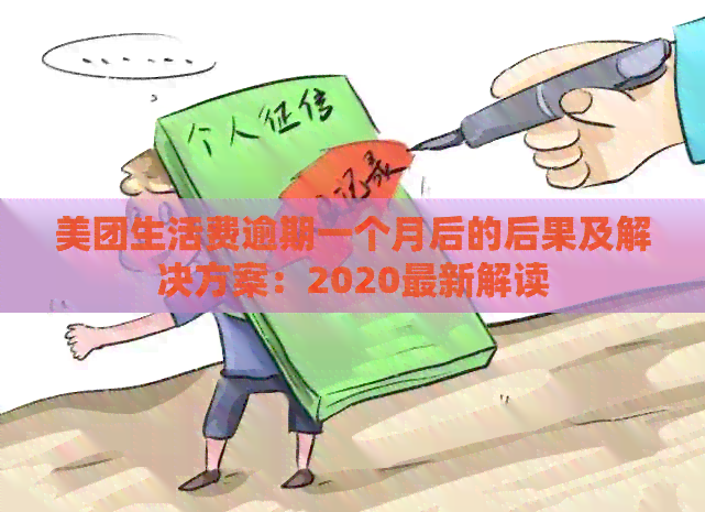 美团生活费逾期一个月后的后果及解决方案：2020最新解读