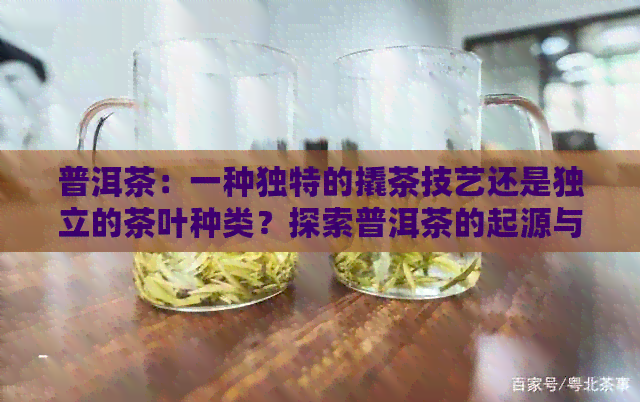 普洱茶：一种独特的撬茶技艺还是独立的茶叶种类？探索普洱茶的起源与特点