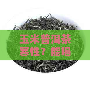 玉米普洱茶寒性？能喝吗？与玉米一起食用？普洱茶玉米须功效是什么？