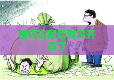 借呗逾期后就没开放了