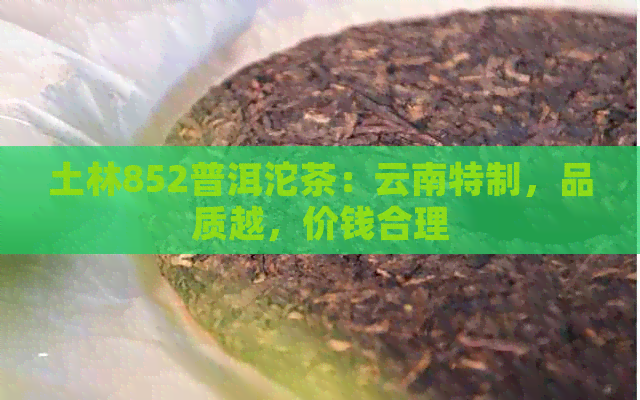 土林852普洱沱茶：云南特制，品质越，价钱合理