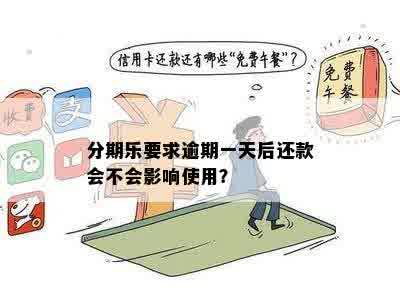 逾期一天还款后，再借额度及相关问题解答