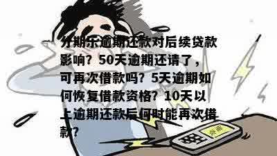 逾期五天后还款会不会影响使用：探讨逾期后果与再次借款