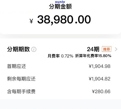 协商分期后的页面变化详情