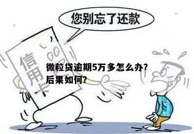 微粒贷逾期5万以内