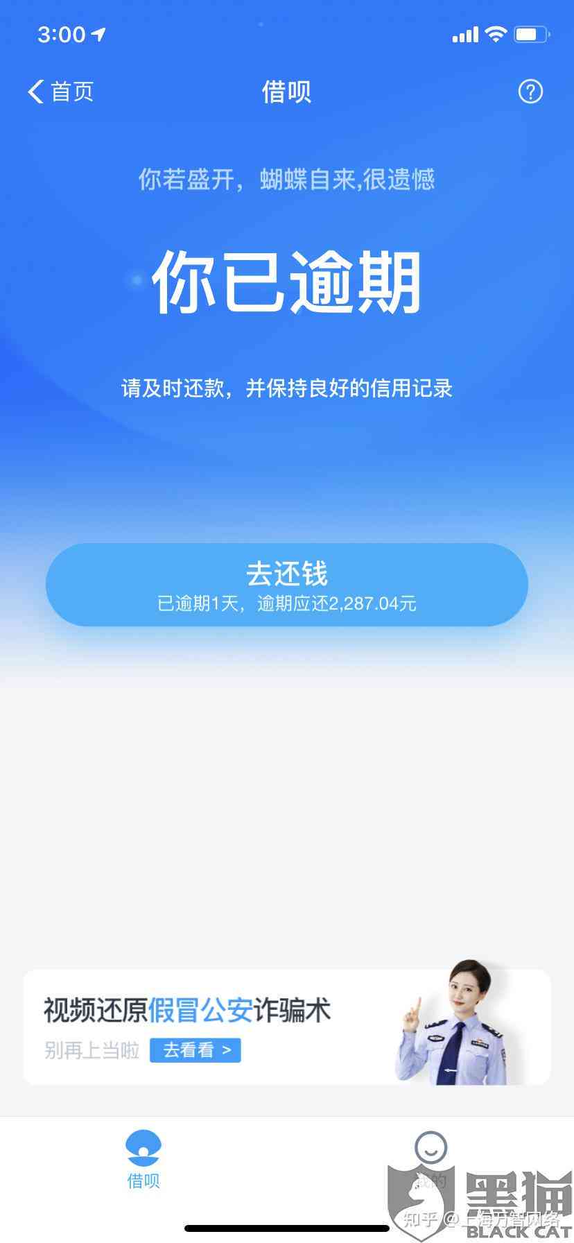 借呗逾期欠钱怎么还