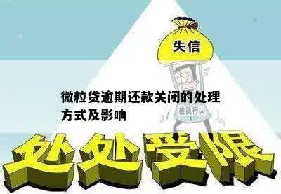 '微粒贷逾期后的相关处理措与是否能继续使用的问题全面解析'