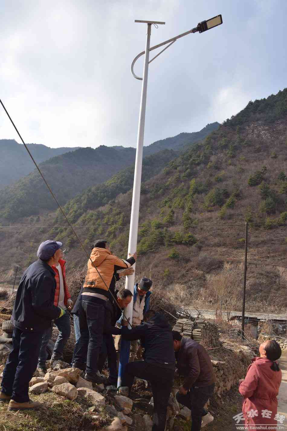 村安装路灯协商还款流程