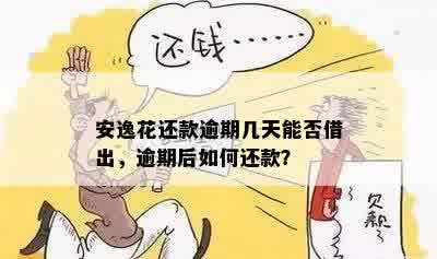 安逸花逾期还款几天后，是否还可以再次借款并还清？进去后能否借出来？