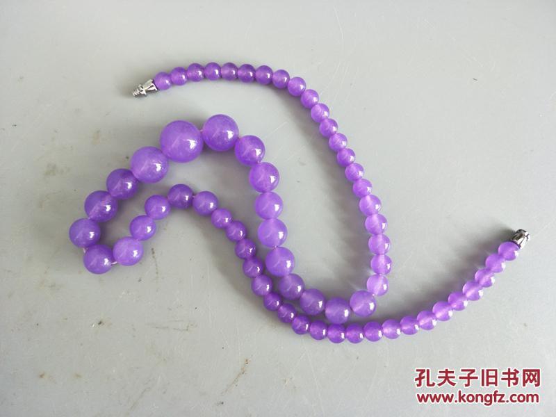 紫色翡翠珠子项链：选购指南、搭配技巧与保养方法一应俱全