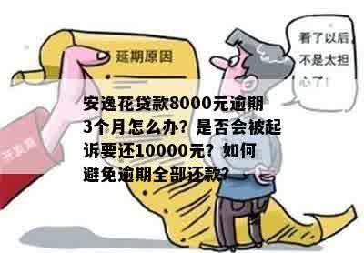 逾期90天还款8500元，安逸花的利息计算问题导致3千多费用？