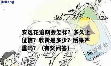 安逸花逾期费计算方法及减免可能性，如何收取？