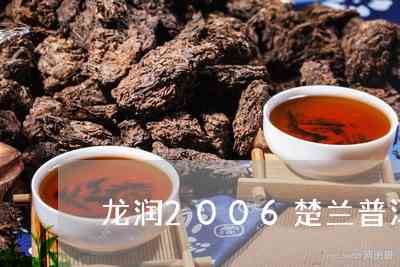 2006年龙润楚兰茶的价格解析与普洱茶的关系探究